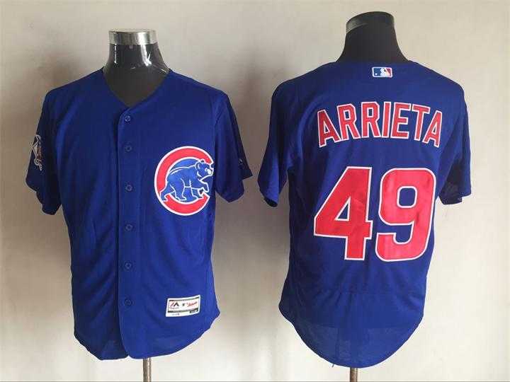 Chicago Cubs #49 Jake Arrieta Blue 2016 Flexbase Collection Stitched Jersey,We sell and wholesale Chicago Cubs #49 Jake Arrieta Blue 2016 Flexbase Collection Stitched Jersey on line form chian!